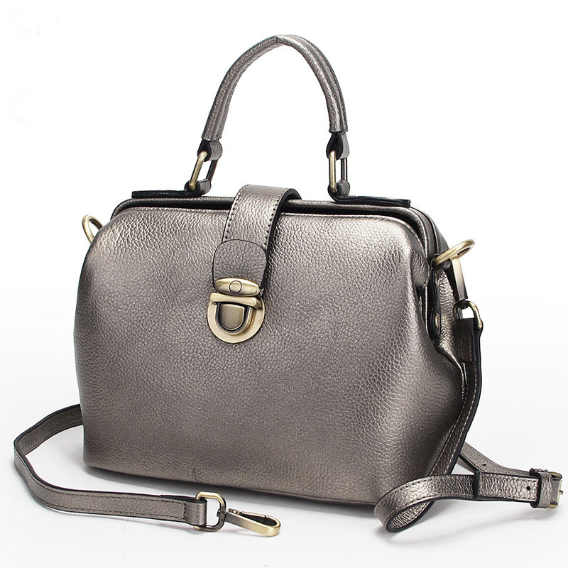 Genuine Leather Bag Bolsas Femininas Women Handbag Messenger Bags Shoulder Bags Solid Tote Bolsas De Couro RD-026