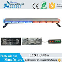 40.5"Inch 72 LED 3 Watt Recovery LightBar Wrecker Flashing Beacon Strobe Red/Blue Light
