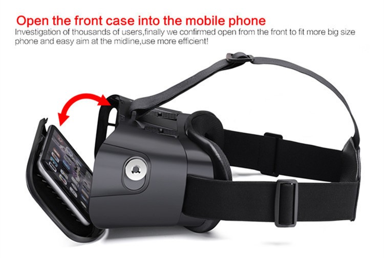 2016 New VR Self-Model Polarized Google Oculus Rift Cardboard Virtual Reality DK2 Gear 3D Glasses for 4.0-6.0 inch Smartphone (14)