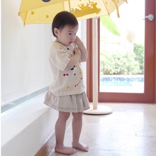 bobo* choses* 2016 newest baby kids short sleeve knitted sweater children spring autumn fashion sweaters 1-5Y high quality