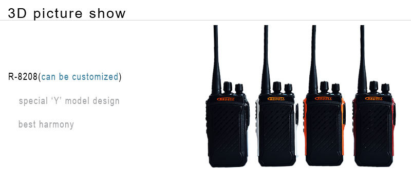 2015 Redell new products two way ham radio china handset long range walkie talkie 8208 for sale