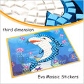 2016 New Popular DIY Handmade 3D Eva Mosaic Puzzle Sticker Self adhesive Eva Crafts Learning Education