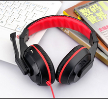 Skype Gaming Game Stereo Headphones Headset Earphone PC Computer Laptop 770 Black RED Gaming Headphones