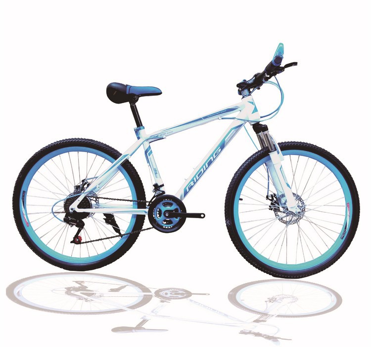 2015 New Arrival Lowest Pirce Brand Quality Bicileta Moutain Bike 26 inch Double Disc Brake MTB Bicycle 150kg Max loading (2)
