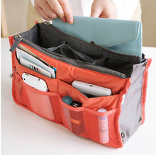 2016 Zipper Double Portable Multifunctional Travel Pockets Handbag Storage Bag Travel Cosmetic Makeup Wash Bag
