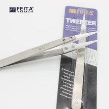 Free shipping for ARebuild tools Heat Resistant Stainless Steel Ceramic Tweezers for Electronic Cigrettes 1300C, 10pcs/pack