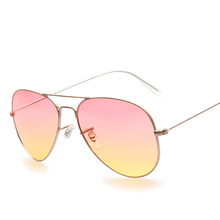 2015 new aviator sunglasses for Man women s large frame sun glasses metal color vintage Classical