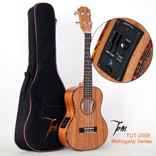 TOM  guitar ukulele manufactory TUT-200E import musical instruments with EQ Ukulele With Aquila Strings 26" free shipping(China (Mainland))