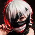 High Quality Cosplay Anime Clearance Tokyo Ghoul 2 Kaneki Ken Mask Adjustable Zipper Masks PU Leather