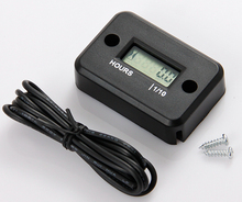 Waterproof Digital LCD Counter Hour Meter for Dirt Quad Bike ATV Motorcycle Snowmobile jet ski boat