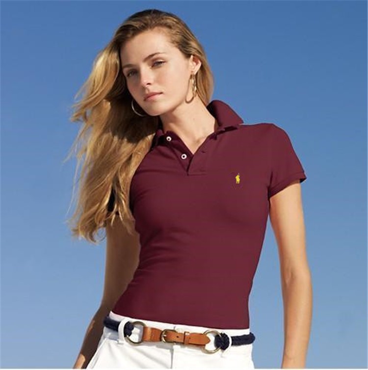 free-shipping-New-2015-women-POLO-shirt-brand-t-shirt-slim-embroibery-short-sleeve-shirt-for (3)
