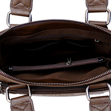 Vintage Leather Handbags Genuine Leather Briefcase for Men Laptop Briefcase Shoulder Bags Casual Crossbody Bags MaletinD018