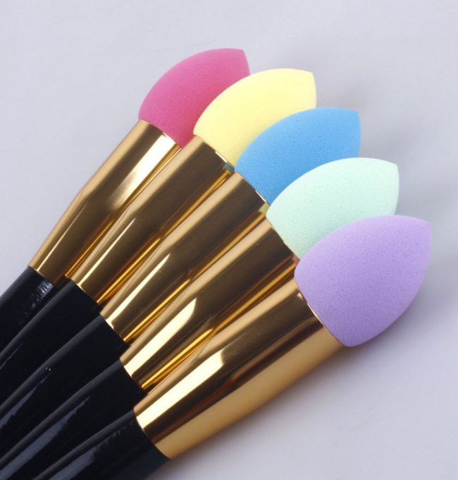 2015 New Designer Cosmetic Makeup Make UP Set Liquid Cream Foundation Sponge Hot Sale Cai0477