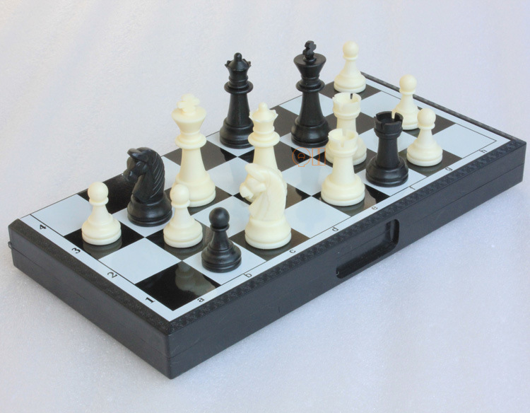 Chess Folding Board And Draughts Set 285*285*15mm