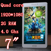 Quad Core 7 inch Tablet Pc phone mobile 3G Dual Sim Card Slot Camera 5.0MP 1920X1080 IPS 2GB RAM WIFI GPS GSM WCDMA pcs 8 9 10