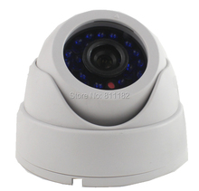 2015 Big Promotion 700TVL Serveillance Camera 24pcs IR night vision ABS material Dome Color image Indoor