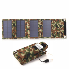 Flexible Solar Panel Charger 8W USB Battery Foldable Folding Solar Battery Solar Power Bank Mobile Charger for Laptop iPhone 6s