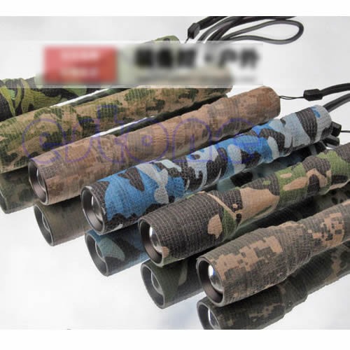 Army Camouflage Duct Tape Gun Rifle Stealth Wrap Hunting Desert Shooting Decor