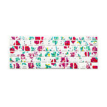 Colorful Flower Floral Silicone Laptop keyboard Skin Protector Cover film Guard for Apple Macbook Pro Air Retina 13 15 17