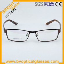 2014 new style colorful striped full rim metal optical eyewear glasses for men 2269