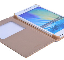 Slim Bag Smart View Auto Sleep Wake Shell Original Flip Cover Leather Case For Samsung Galaxy