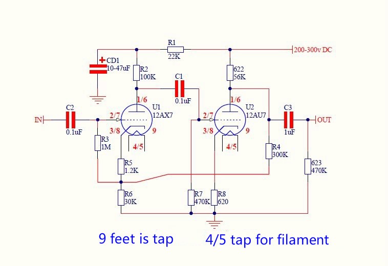 Aiyima 12ax7 12au7 Tube Preamp Amplifier Pcb Board Dual Channel Tube Bile Preamplifier Empty Board Diy Valve Tube 12ax7 12au7preamp Tube Board Aliexpress