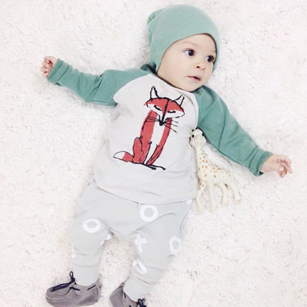 2016 Toddler Kids Baby font b Boys b font Girls font b Clothing b font Set