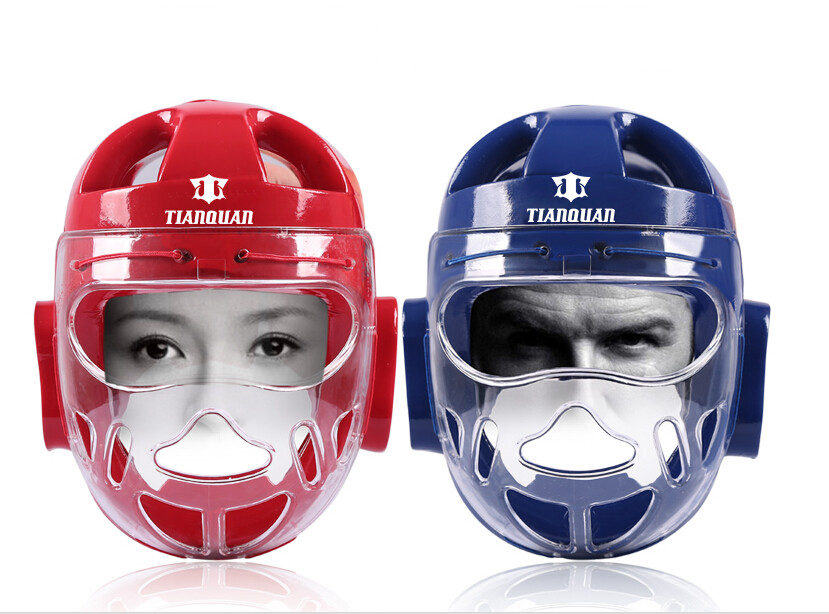 The head nurse Taekwondo Taekwondo helmet genuine head guard forming a taekwondo Sanda boxing helmet