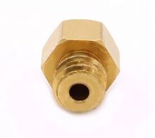 10pcs 3D printer accessories ReprapMakerbot MK8 head extruder nozzle brass nozzle 1 75 0 2mm 1