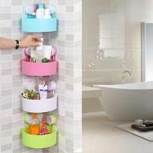Bathroom Corner Shelves with Suction Cups