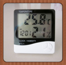 Fast Shipping Digital Industrial Temperature Humidity Moisture Meter Tester Sensor Thermohygrometer Hygrometer Thermometer Alarm