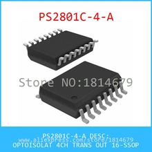 Hot Sell Integrated Circuits Original PS2801C-4-A OPTOISOLAT 4CH TRANS OUT 16-SSOP 2801 PS2801C 1pcs