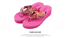 2016 New Design Fashion Spring Summer Autumn Shoes Women Slippers Loafers Sandals Flip Flops Women Casual Wedges High Heel Shoes