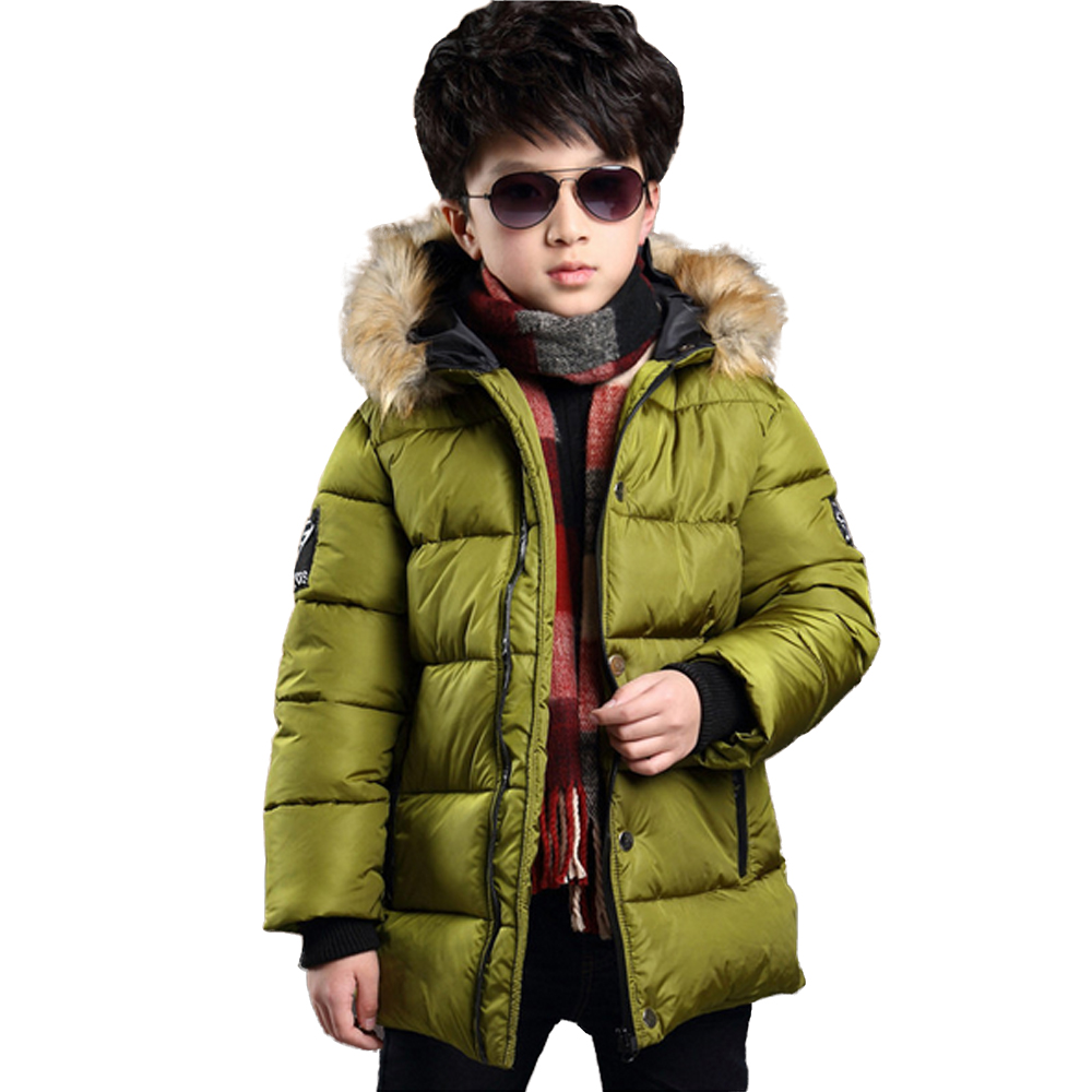 Kids boys winter coat winter child outerwear #30