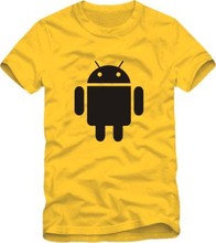 Android logo printed t-shirt summer kids fashion tee shirt enfant funny boy tops and tees children’s t shirts 100% cotton DC715