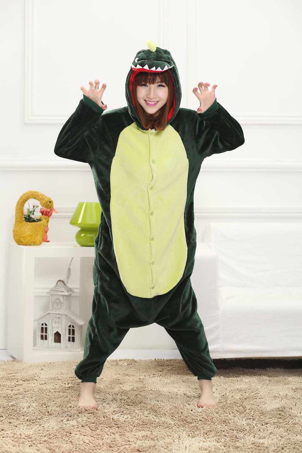 Vergelijk prijzen op green onesie pajamas online winkelen ... Lounge grijspaars