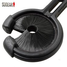 High quality Black Medium Size Rated 5 0 Bow Arrow Rest Whisker Biscuit Arrow Replacement Brush