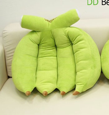 Bunch Banana Yellow Plush Soft Pillow Cushion Worthwhile Comfortable Great Worth 
