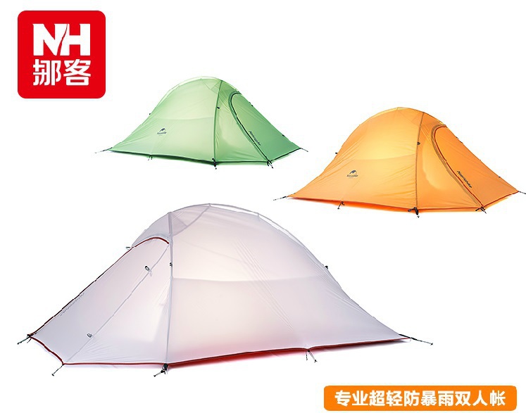 Здесь можно купить  NH 2 cloud 210T plaid waterproof 5000mm 4season lightweight double layer outdoor camping tent against big rain  Спорт и развлечения