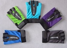 2015 Hot Sale Half Finger Sports Gloves Fitness Gloves Slip Resistant Exercise Training Gym Gloves For