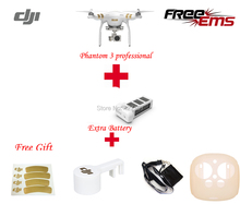 Free Shipping 100% DJI Phantom 3 Professional Quadcopter W/Useful Gifts Via EMS