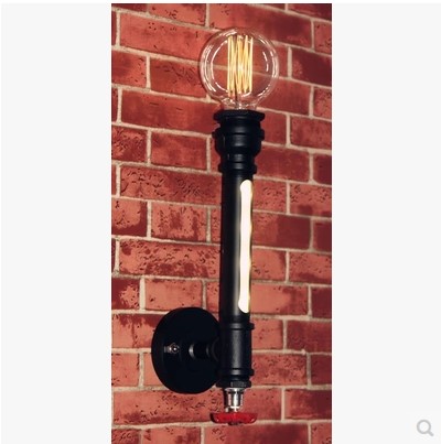 Фотография Edison Water Pipe Wall Lights Fxitures In Style Loft Industrial Vintage Wall Sconce Wandlamp Arandela Aplik