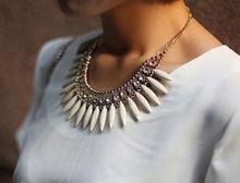 Women Luxury Statement Alloy Necklaces Pendants Women Link Chain Fashion 2015 New items Chokers Colar HOT