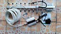 mobile GSM signal repeater cell GSM signal booster with 2pcs indoor antenna 13db yagi antenna gsm