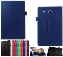 Free Shipping 100pcs/lot Smart Magnetic Case Cover for Samsung Galaxy Tab E 8.0 T377V T377P Tablet Case