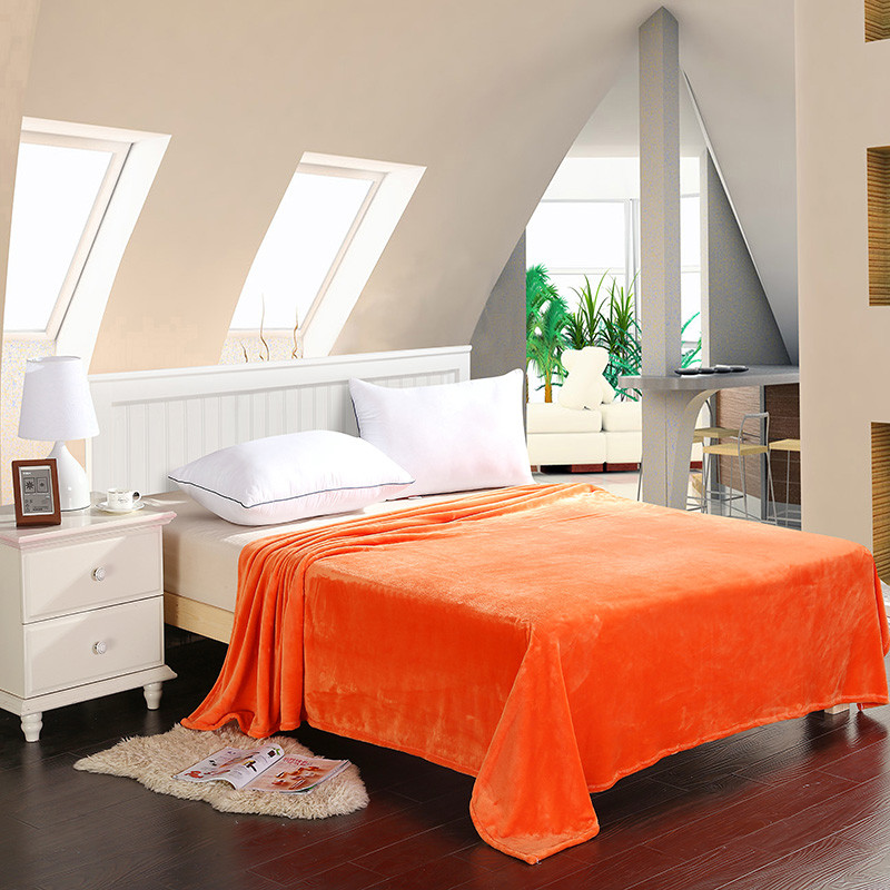 TO ON FOR THE SOFA BED ORANGE YELLOW CUTE BLANKETS my neighbor golden bedspread room bedroom
