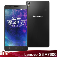 Original Lenovo S8 A7600 4G FDD LTE 5 5 Cell Phones Android 5 0 MTK6752 Octa