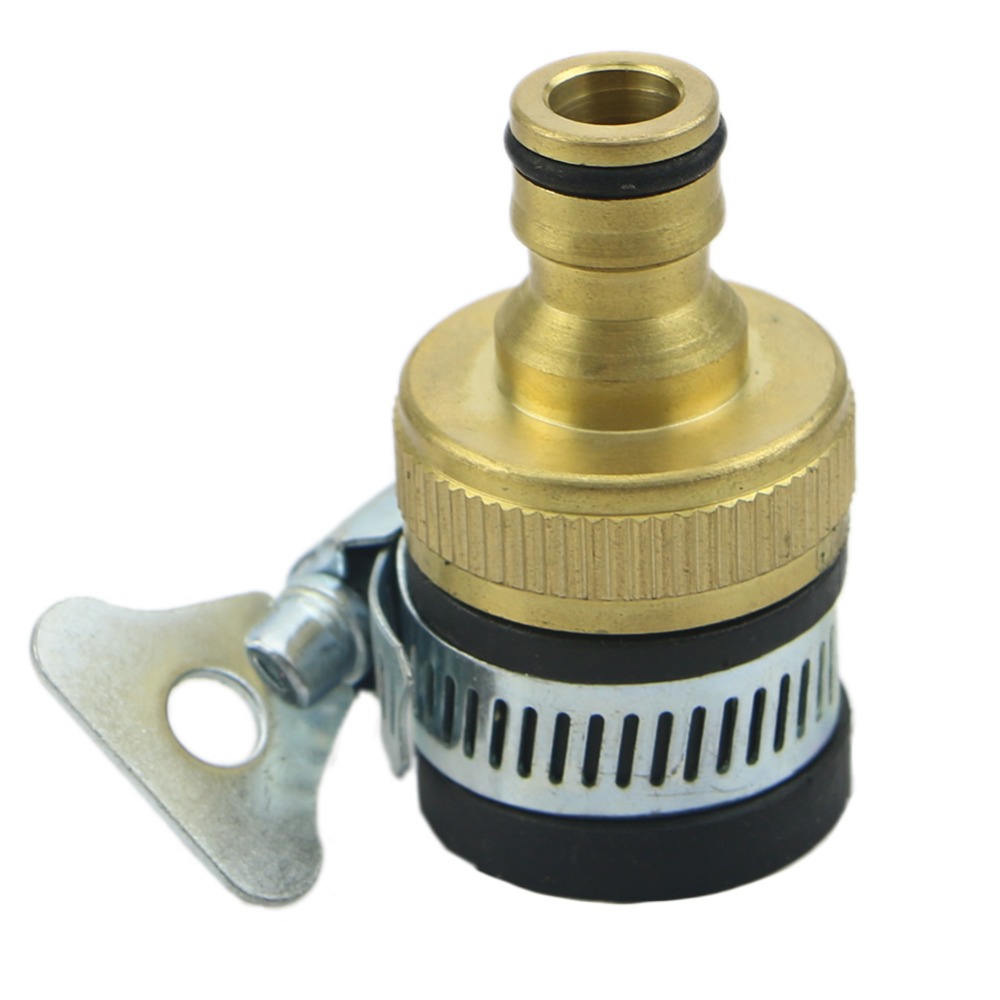 E74 Universal Garden Lawn Water Tap Connector Adapter Hose Tube Pipe Quick Join New