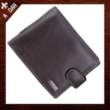 two fold design 100% genuine leather men’s wallet head cowhide vintage pattern male purse removable card holder free shipping