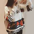 Autumn Winter Oversized Pullover Christmas Sweater Pull femme Women Pullovers Feminino korean Knitted Sweaters Outwears 650013